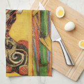 Japans hoesan Oiran door Vincent van Gogh Theedoek (Quarter Fold)