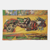 Japans hoesan Oiran door Vincent van Gogh Theedoek (Horizontaal)