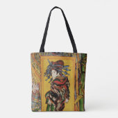 Japans hoesan Oiran door Vincent van Gogh Tote Bag (Achterkant)