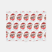 Japans Hondenras kerststerren Fleece Deken (Voorkant (Horizontaal))