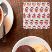 Japans Hondenras kerststerren Kartonnen Onderzetters