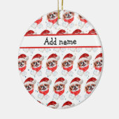 Japans Hondenras kerststerren Keramisch Ornament (Links)