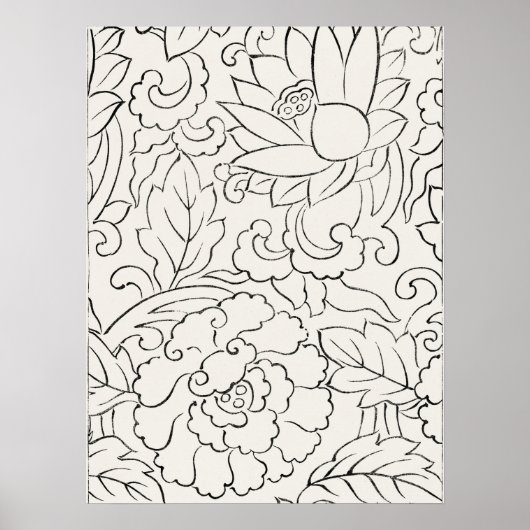 Japans Houtblok Print Yatsuo No Tsubaki (Voorkant)