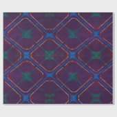 JAPANS HOUTBLOKPATROON IN PRUIMPAPIER CADEAUPAPIER (Vlak)