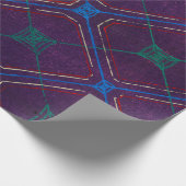 JAPANS HOUTBLOKPATROON IN PRUIMPAPIER CADEAUPAPIER (Hoek)