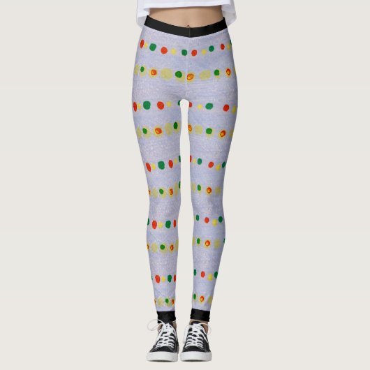JAPANS HOUTBLOKPATROON KORIN LEGGINGS (Voorkant)