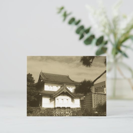 Japans huis briefkaart (Staand voorkant)