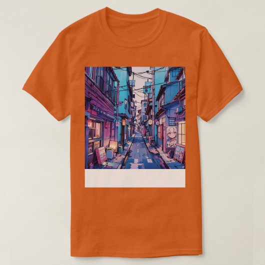 Japans huis straat esthetisch 2 t-shirt (Design voorkant)