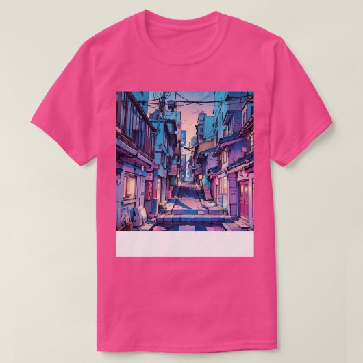 Japans huis straat esthetisch 3 t-shirt (Design voorkant)