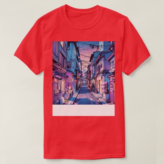 Japans huis straat esthetisch 6 t-shirt (Design voorkant)