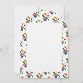 Japans Iers VS Shamrock Family Reunion Kaart (Achterkant)