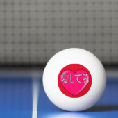 Japans - Ik hou van je Pingpongbal (Net)