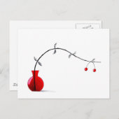 Japans Ikebana Chabana Briefkaart (Voorkant / Achterkant)