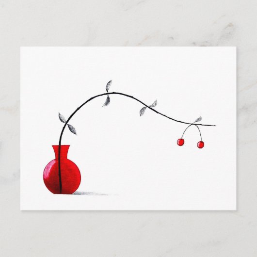 Japans Ikebana Chabana Briefkaart (Voorkant)