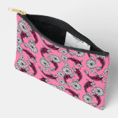 Japans Indigo Roze Karper Folk Patroon Etui (Open)