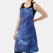 Japans indigokleurblauw schort (Insitu)