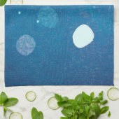 Japans indigokleurblauw theedoek (Gevouwen)