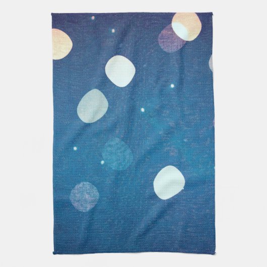 Japans indigokleurblauw theedoek (Verticaal)