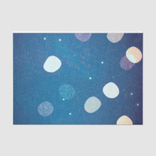 Japans indigokleurblauw tissuepapier