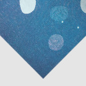 Japans indigokleurblauw tissuepapier (Detail)