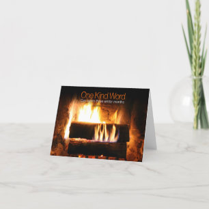 Japans Inspirerend spreekwoord "vriendelijkheid" Bedankkaart