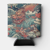 Japans Irezumi Tattoo Koelbox Blikjeskoeler (Voorkant)