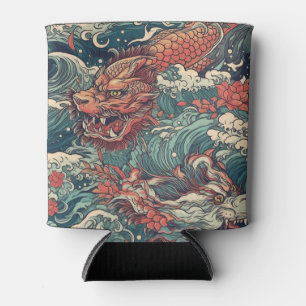 Japans Irezumi Tattoo Koelbox Blikjeskoeler