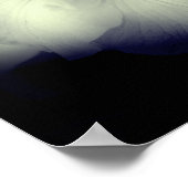 Japans Iris Black en White High Contrast Poster (Hoek)