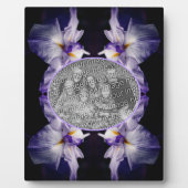 japans iris bloem Creëer je eigen foto Fotoplaat (Voorkant)