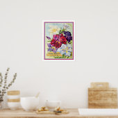 Japans Iris Seed Advertisement 16x20 Poster (Keuken)