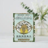 Japans Japans zijderoute Briefkaart (Staand voorkant)