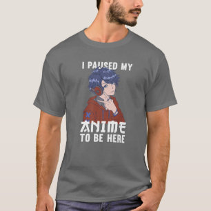 Japans Jongen Hoofdtelefoon Muziek Anime Otaku Fan T-shirt
