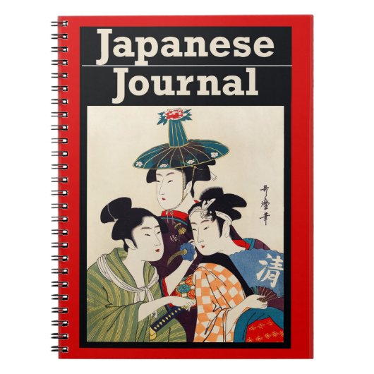 Japans journaal en Notitieboek (Voorkant)