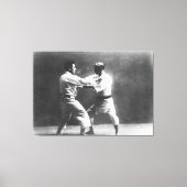 Japans Judoka Jigoro Kano Kyuzo Mifue Judo Canvas Afdruk (Voorkant)