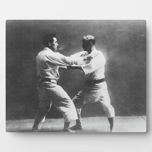 Japans Judoka Jigoro Kano Kyuzo Mifue Judo Fotoplaat (Voorkant)