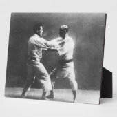 Japans Judoka Jigoro Kano Kyuzo Mifue Judo Fotoplaat (Zijkant)