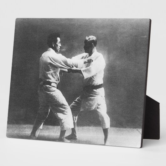 Japans Judoka Jigoro Kano Kyuzo Mifue Judo Fotoplaat (Zijkant)
