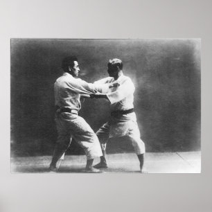 Japans Judoka Jigoro Kano Kyuzo Mifue Judo Poster