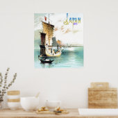 " Japans junk-1871," Poster (Keuken)