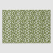 Japans Kabuki Flower Pattern Tissue Paper Tissuepapier (Voorkant)