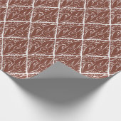 Japans Kabuki kraanpatroon Cadeaupapier (Hoek)