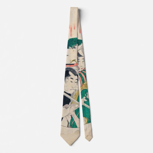 Japans Kabuki Theater Stropdas (Voorkant)