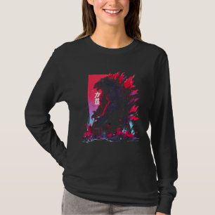 Japans Kaiju-monster in Tokyo Japan Design T-shirt
