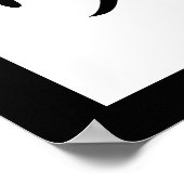 Japans Kanji for Dream - Yume Poster (Hoek)