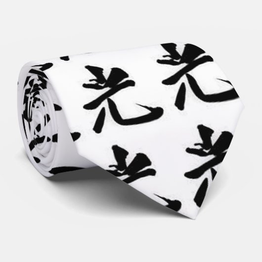 Japans Kanji Stropdas (Opgerold)