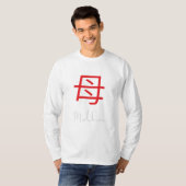 Japans Kanji-symbool voor moeder T-shirt (Voorkant volledig)