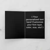 Japans Kanji van de liefde Symbool Feestdagen Kaart (Binnen)