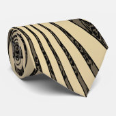 Japans Kanji voor moed Stropdas (Opgerold)