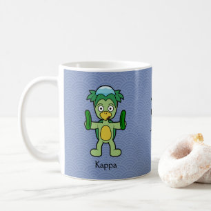 Japans Kappa Imp: Cartoon Yokai Koffiemok