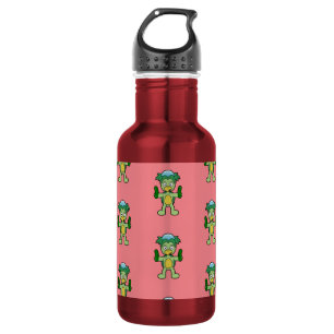 Japans Kappa Yokai Monster Patroon Waterfles